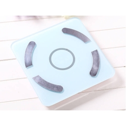 Analityczna waga łazienkowa bluetooth 180kg szkło