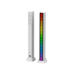 Ledy usb reakcja na dźwięk multikolor neon listwa rgb led mruga 18 trybów