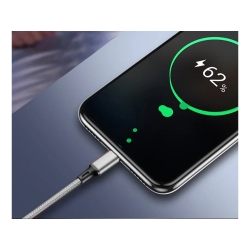 Kabel usb 3w1 do telefonu przewód lightning iphone micro usb type-c 1,2m