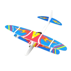 Samolot styropianowy latający piankowy usb led szybowiec rzutka silnik