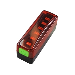 Tylna lampka rowerowa oświetlenie led usb roweru