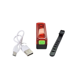Tylna lampka rowerowa oświetlenie led usb roweru