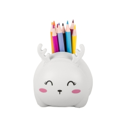 Lampka nocna dla dzieci led usb organizer stojak telefon do czytania nauki