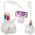 Lampka nocna dla dzieci led usb organizer stojak telefon do czytania nauki