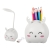 Lampka nocna dla dzieci led usb organizer stojak telefon do czytania nauki