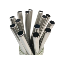 Słomki rurki wielorazowe metalowe eko x10 czyścik