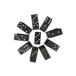 Domino drewniane gra w pudełku 28 elementów
