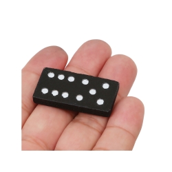 Domino drewniane gra w pudełku 28 elementów