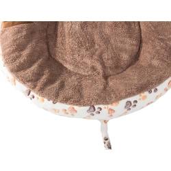 Pluszowe legowisko kojec dla psa kota miękkie 60cm