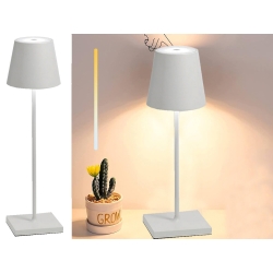 Lampka nocna stołowa dotykowa lampa 3 stopniowa wysoka bezprzewodowa usb