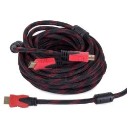 KABEL PRZEWÓD HDMI 1.4 4K 3D UHD 10m MIEDŹ 48 bit