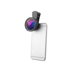 Obiektyw soczewka do telefonu smartfona 2w1 0.45x 12,5x makro klips aparat