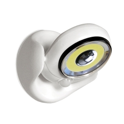 Lampka led cob 360 na baterie z czujnikiem ruchu