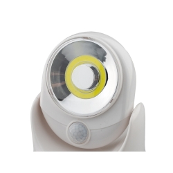 Lampka led cob 360 na baterie z czujnikiem ruchu