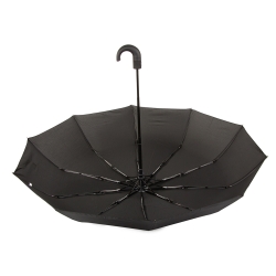 Parasol parasolka składana automat czarny unisex