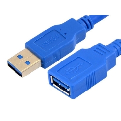 Kabel przedłużacz przedłużka usb 3.0 adapter ekranowany 1,5m