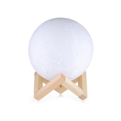 Lampka nocna świecący księżyc 3d moon light 8cm