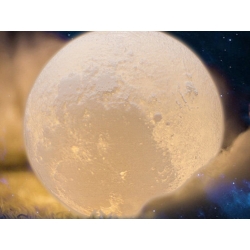 Lampka nocna świecący księżyc 3d moon light 8cm