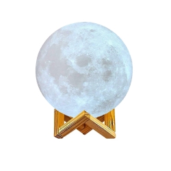Lampka nocna świecący księżyc 3d moon light 8cm