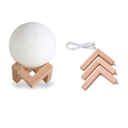 Lampka nocna świecący księżyc 3d moon light 8cm