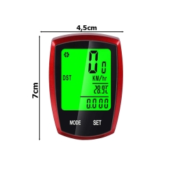 Licznik rowerowy bezprzewodowy prędkościomierz lcd