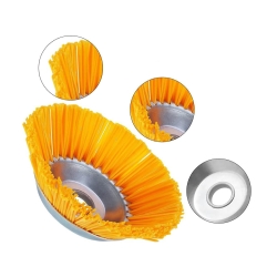 Szczotka do czyszczenia kostki brukowej szczotka nylonowa do kosy 200mm
