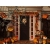 Sztuczna duża pajęczyna czarna halloween dekoracja