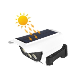 Atrapa kamery solarna czujnik ruchu zmierzchu led