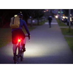 Lampka rowerowa tylna tył usb led cob na rower