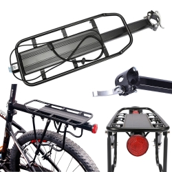 Bagażnik rowerowy tylny aluminium uniwersalny 50kg