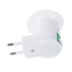 Adapter przejściówka na żarówkę wyłącznik 230v e27