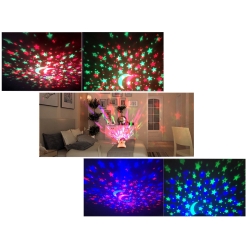 Projektor gwiazd lampka nocna nieba star led głośnik bluetooth usb rzutnik