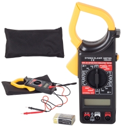 Miernik multimetr cęgowy cyfrowy elektroniczny lcd