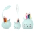 Lampka nocna dla dzieci led usb organizer stojak telefon do czytania nauki