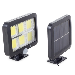 Lampa solarna 120 led z czujnikiem ruchu zmierzchu