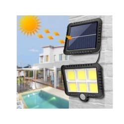 Lampa solarna 120 led z czujnikiem ruchu zmierzchu