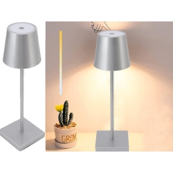 Lampka nocna stołowa dotykowa lampa 3 stopniowa wysoka bezprzewodowa usb