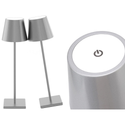 Lampka nocna stołowa dotykowa lampa 3 stopniowa wysoka bezprzewodowa usb