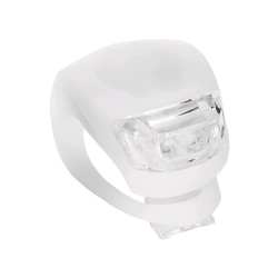 Oświetlenie rowerowe lampki 2 led przód rower 2szt silikonowe wodoodporne
