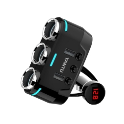 Rozdzielacz gniazda zapalniczki 2x usb ładowarka