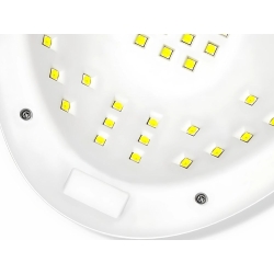 Lampa do paznokci 46 led uv 150w do hybryd żeli mocna sun x5 max lcd