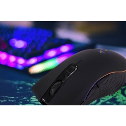 Mysz myszka optyczna przewodowa komputerowa do laptopa pc rgb gamingowa