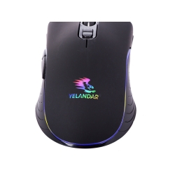 Mysz myszka optyczna przewodowa komputerowa do laptopa pc rgb gamingowa