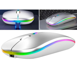 Mysz myszka optyczna bezprzewodowa slim 2,4 ghz bluetooth do laptopa pc