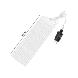Lampki sople meteory led padający śnieg 50cm ip44 Multikolor