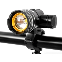 Lampka na rower rowerowa led t6 zestaw przód tył