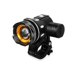Lampka na rower rowerowa led t6 zestaw przód tył