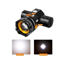 Lampka na rower rowerowa led t6 zestaw przód tył