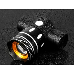 Lampka na rower rowerowa led t6 zestaw przód tył