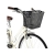 Duzy kosz rowerowy metalowy koszyk do roweru click